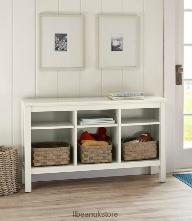 Indoor Furniture L.L.Bean Painted Farmhouse Storage Console Paperwhite Unisex 0VRR662851