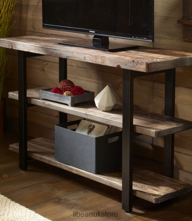 Indoor Furniture L.L.Bean Rough Pine Media Console Rustic Natural Unisex 0VRR662866