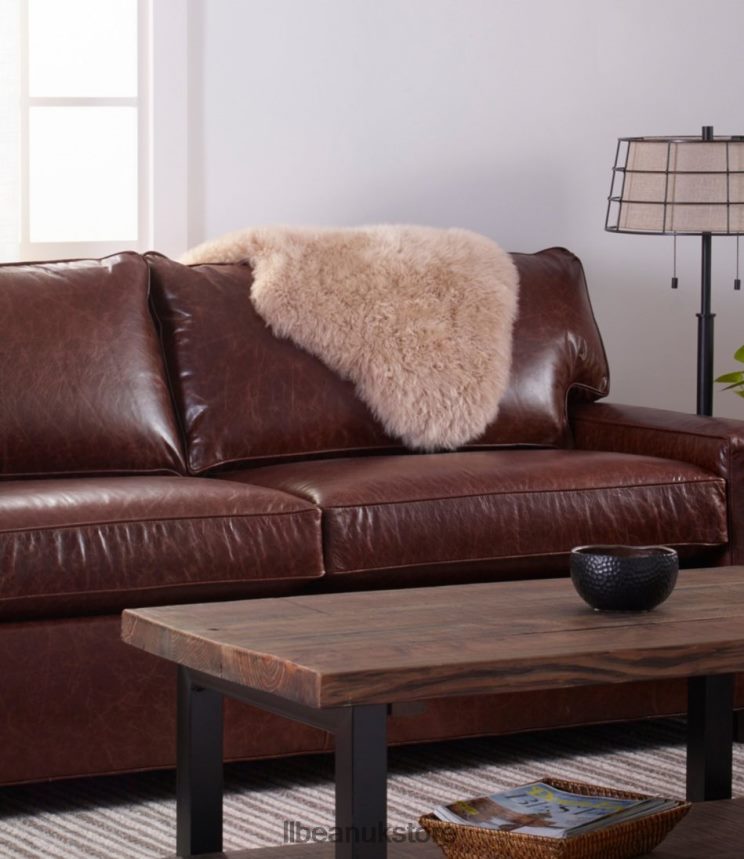 Home Goods L.L.Bean Single Sheepskin Rug Ivory Unisex 0VRR664564