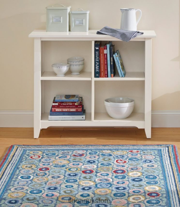 Home Goods L.L.Bean Wool Hooked Rug Coins Neutral Coins Unisex 0VRR665512