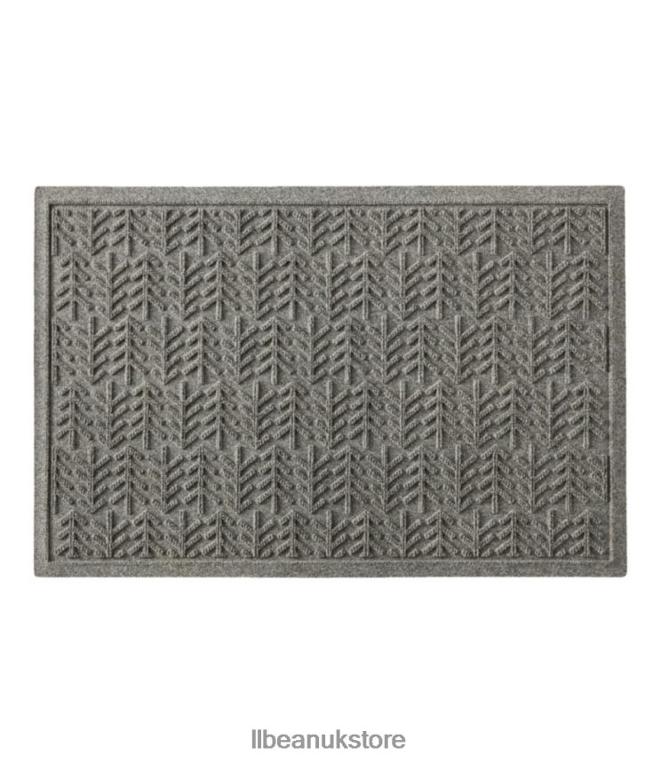 Home Goods L.L.Bean Everyspace Recycled Waterhog Doormat Trees Medium Gray Unisex 0VRR667316