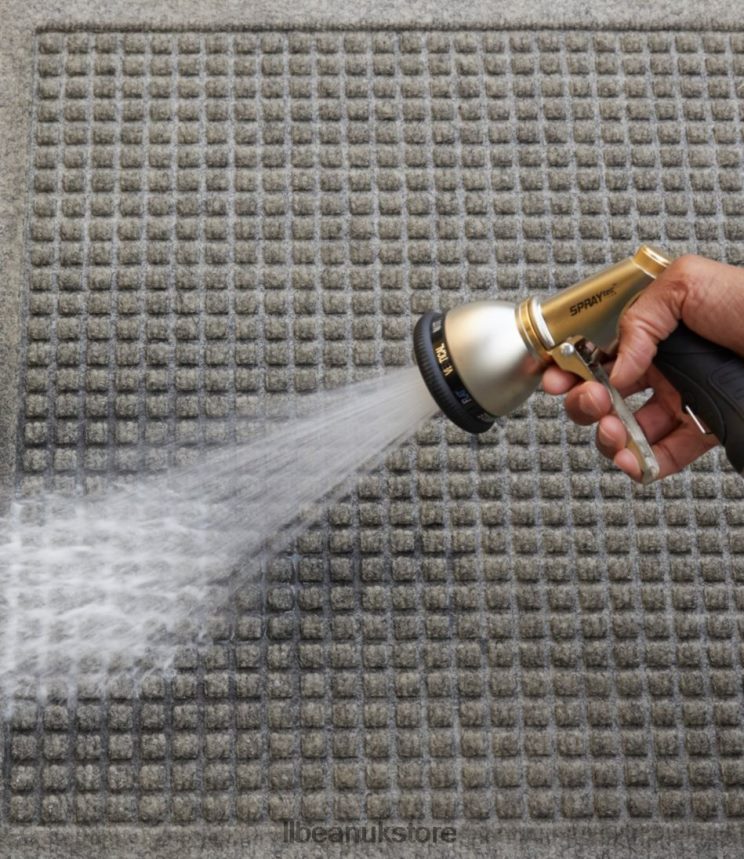 Home Goods L.L.Bean Everyspace Recycled Waterhog Mat Medium Gray Unisex 0VRR667275