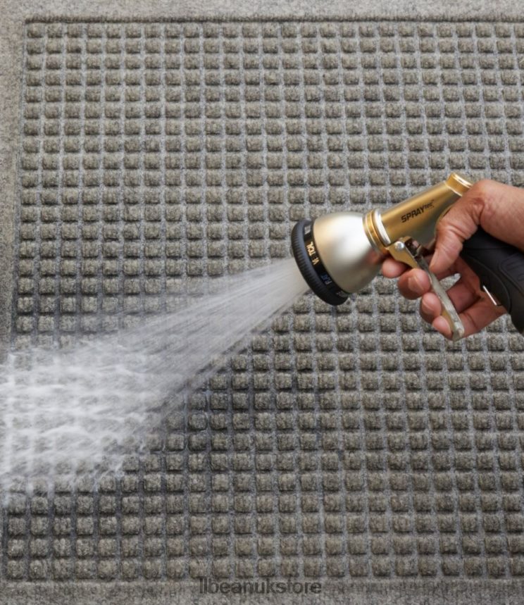 Home Goods L.L.Bean Everyspace Recycled Waterhog Mat Medium Gray Unisex 0VRR667278