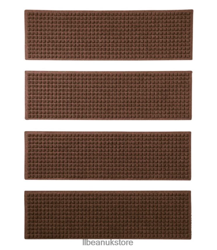 Home Goods L.L.Bean Everyspace Recycled Waterhog Mat Set of Four Brown Unisex 0VRR662491