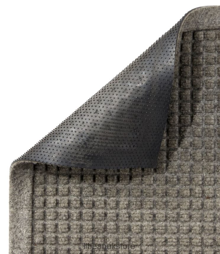 Home Goods L.L.Bean Everyspace Recycled Waterhog Runner Charcoal Unisex 0VRR666298