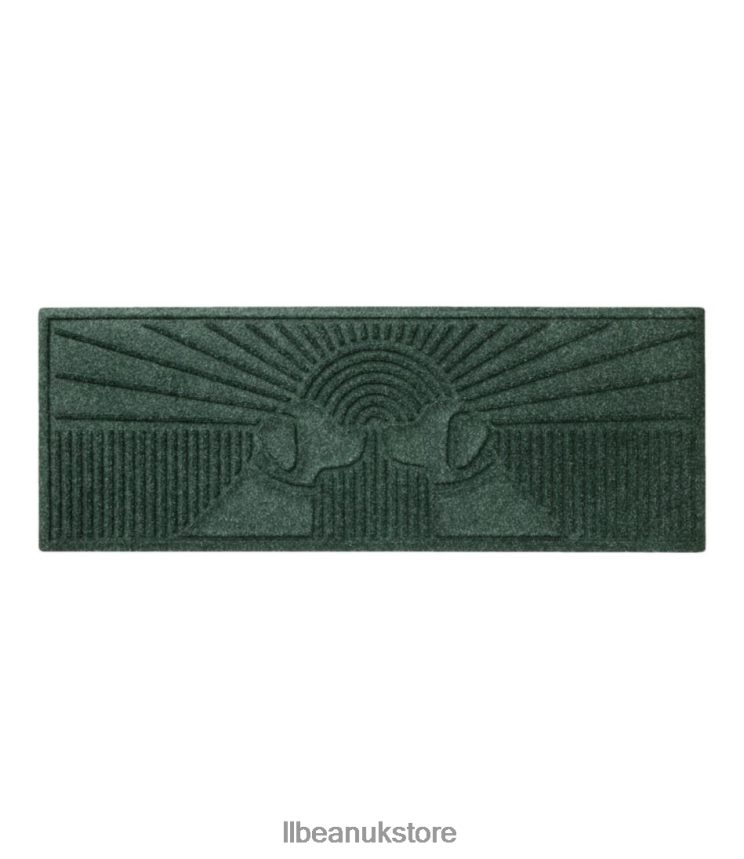 Home Goods L.L.Bean Everyspace Recycled Waterhog Runner Sunrise Dogs Evergreen Unisex 0VRR664381