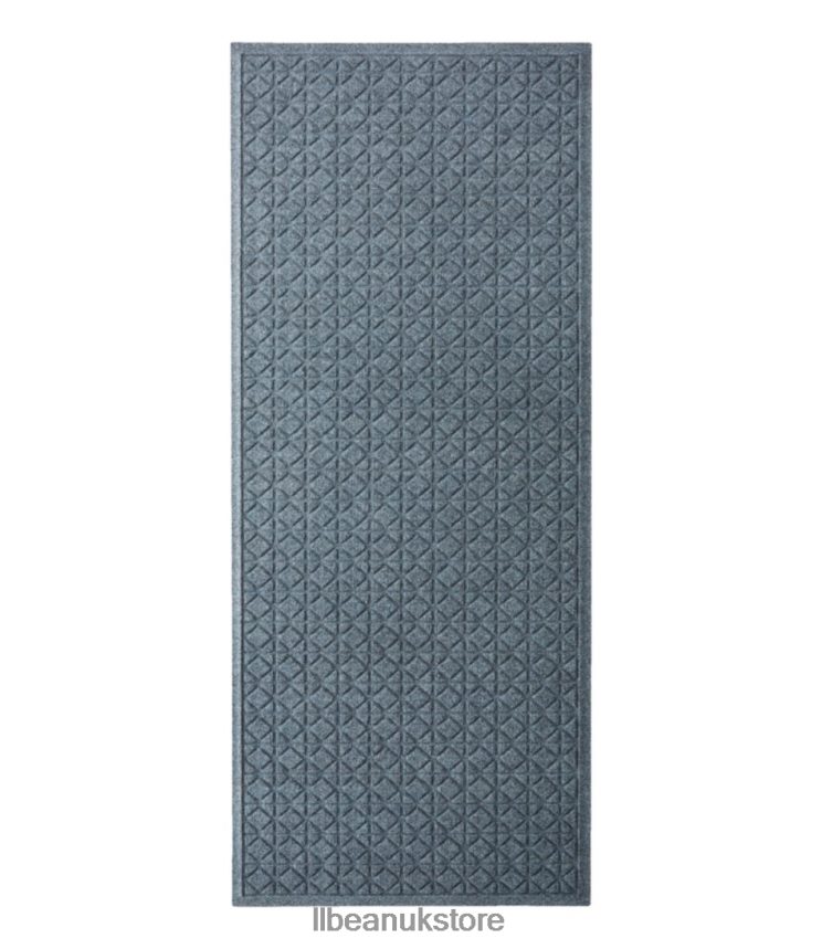Home Goods L.L.Bean Everyspace Recycled Waterhog Runner Tiles Bluestone Unisex 0VRR667268