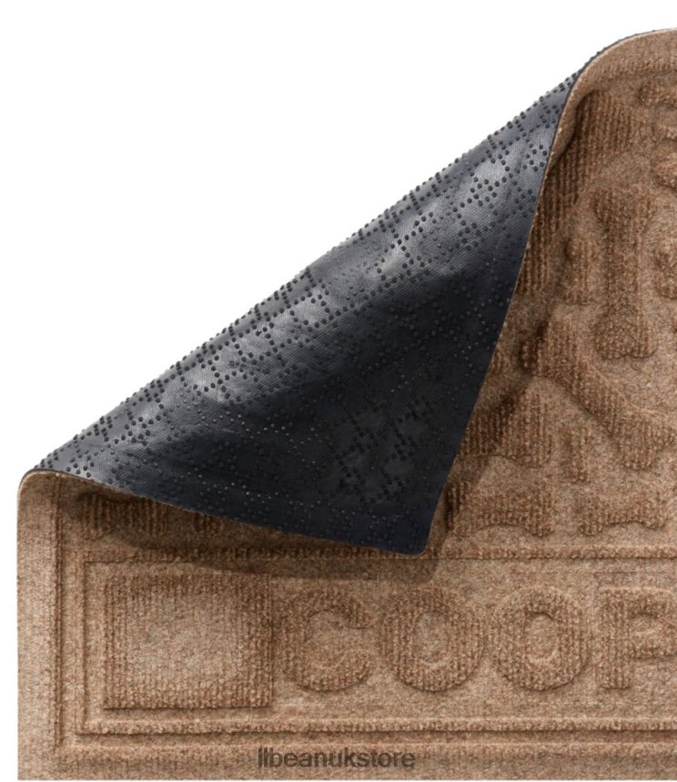 Home Goods L.L.Bean Recycled Waterhog Dog Placemat Dog Bone Personalized Bluestone Unisex 0VRR665546