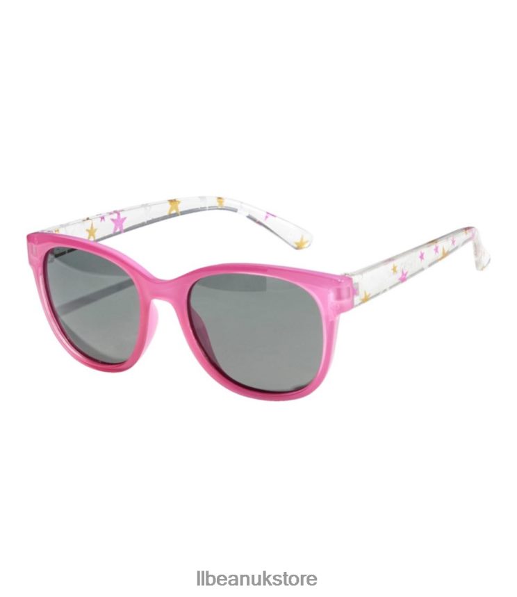Clothing L.L.Bean Bayside Polarized Sunglasses Shiny Pink Kids 0VRR66583