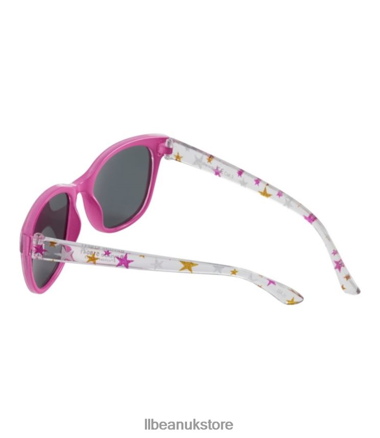 Clothing L.L.Bean Bayside Polarized Sunglasses Shiny Pink Kids 0VRR66583