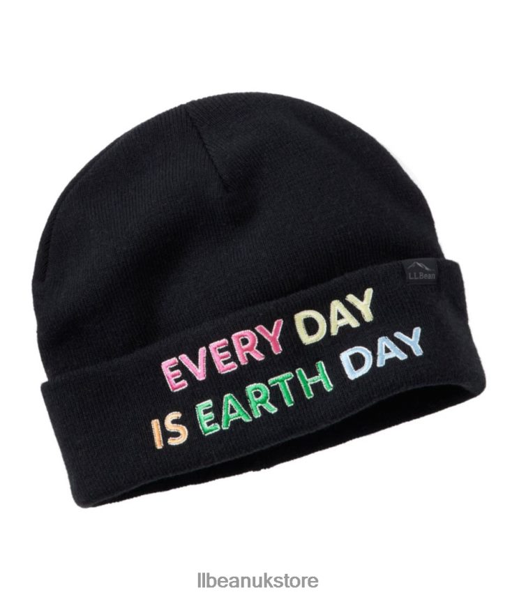Clothing L.L.Bean Beanie Black Earth Day Kids 0VRR663029