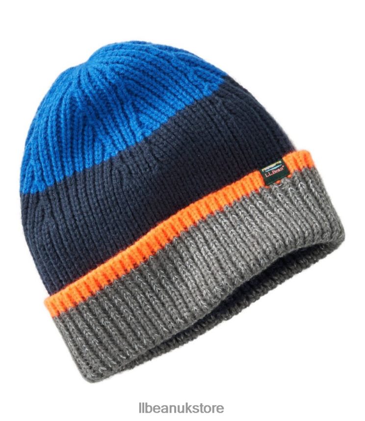 Clothing L.L.Bean Beanie Deep Sapphire/Indigo Ink Kids 0VRR665724