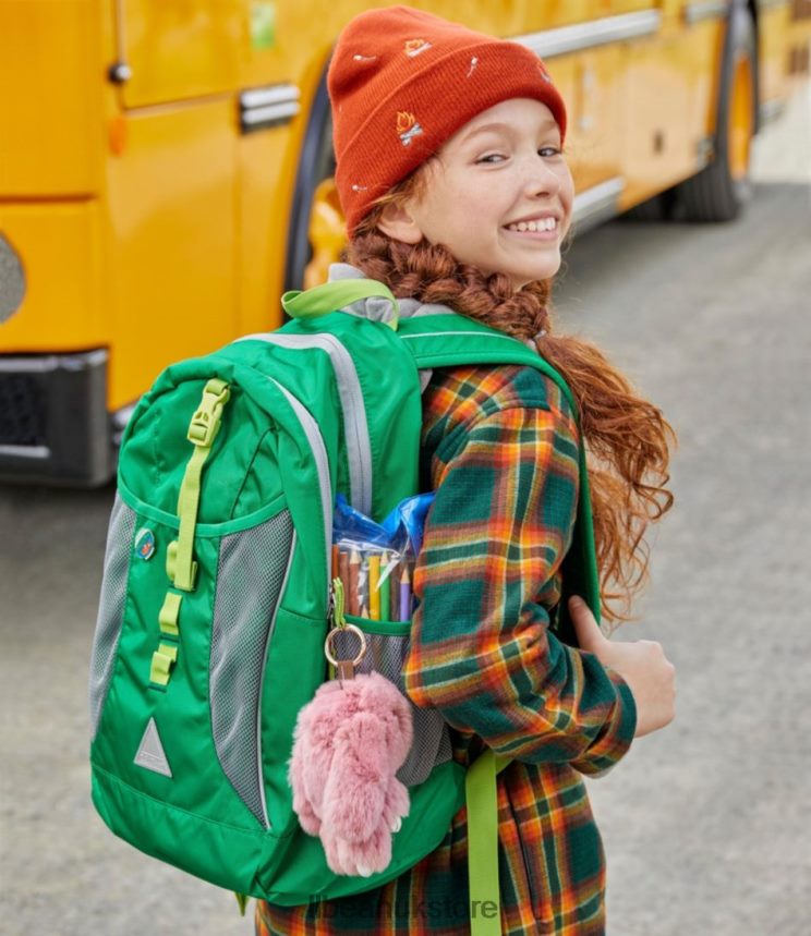 Clothing L.L.Bean Beanie Peak Orange Camp Fire Kids 0VRR66104