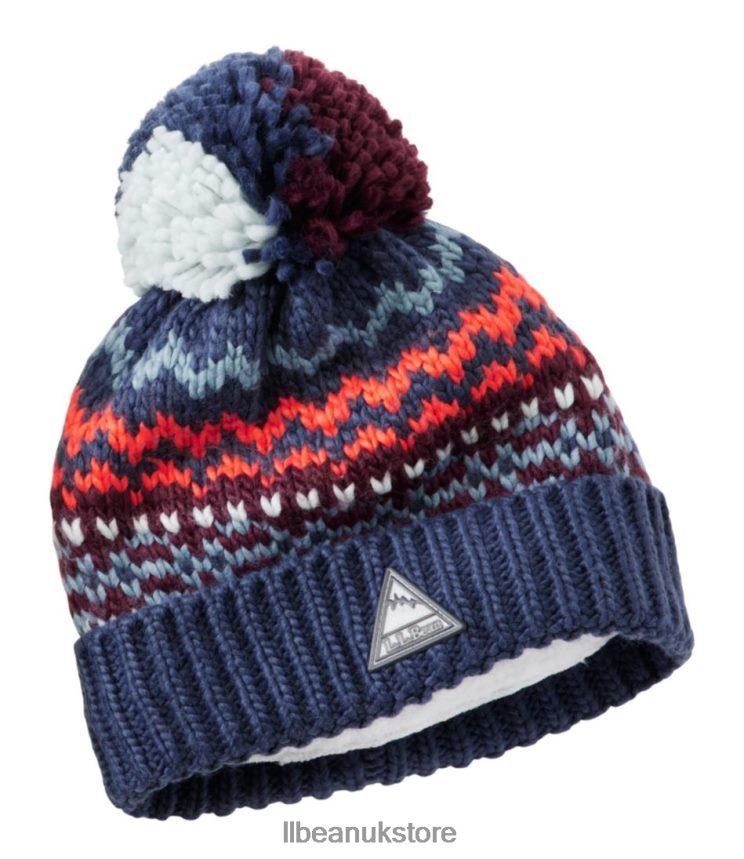 Clothing L.L.Bean Chunky Yarn Hat Night Kids 0VRR664670