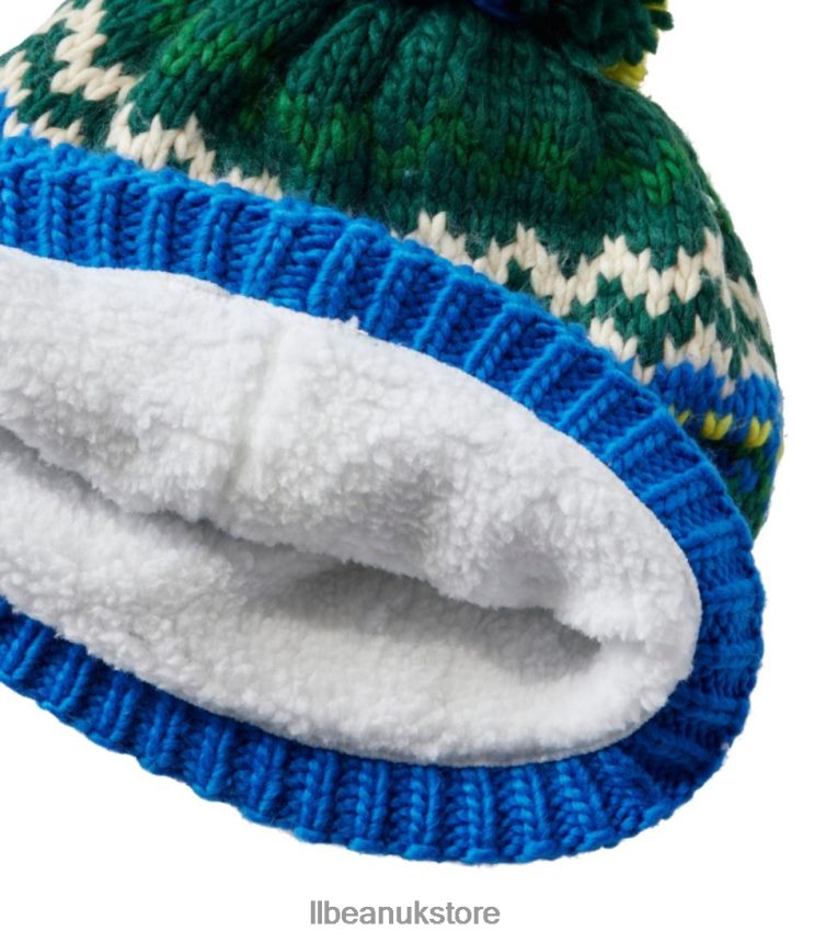 Clothing L.L.Bean Chunky Yarn Hat Pink Berry Kids 0VRR664662