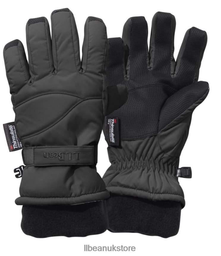 Clothing L.L.Bean Cold Buster Waterproof Gloves Classic Black Kids 0VRR663018