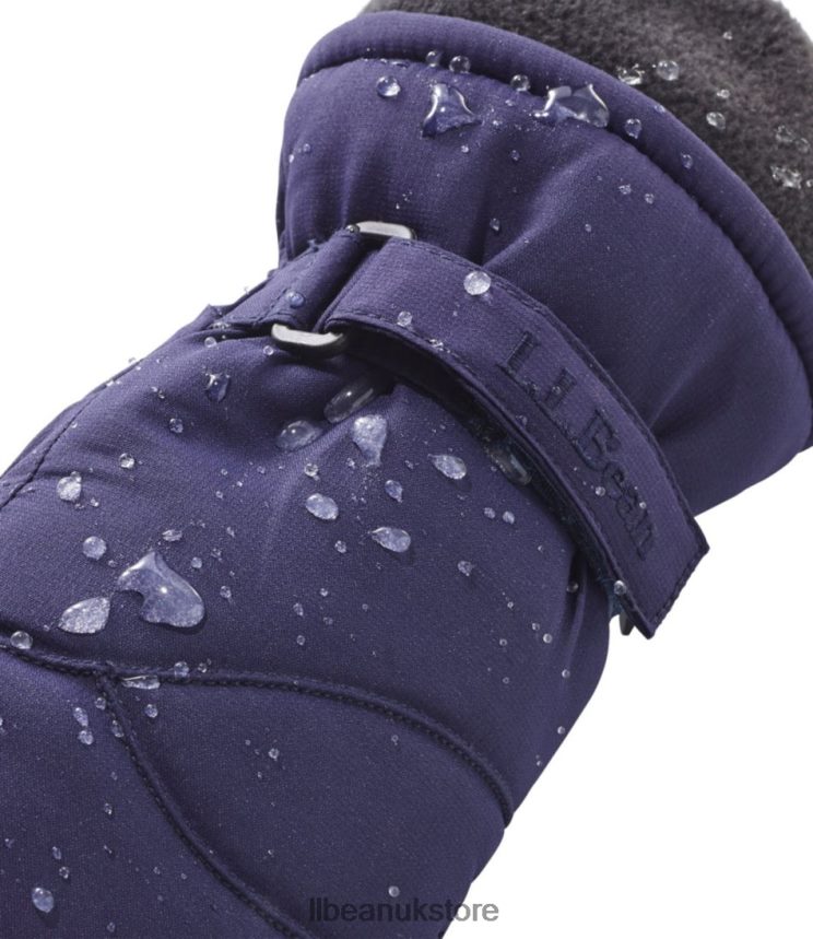 Clothing L.L.Bean Cold Buster Waterproof Mittens Pink Berry Kids 0VRR665720
