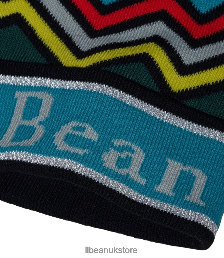 Clothing L.L.Bean Pom Hat Pale Turquoise Reflective Kids 0VRR665971