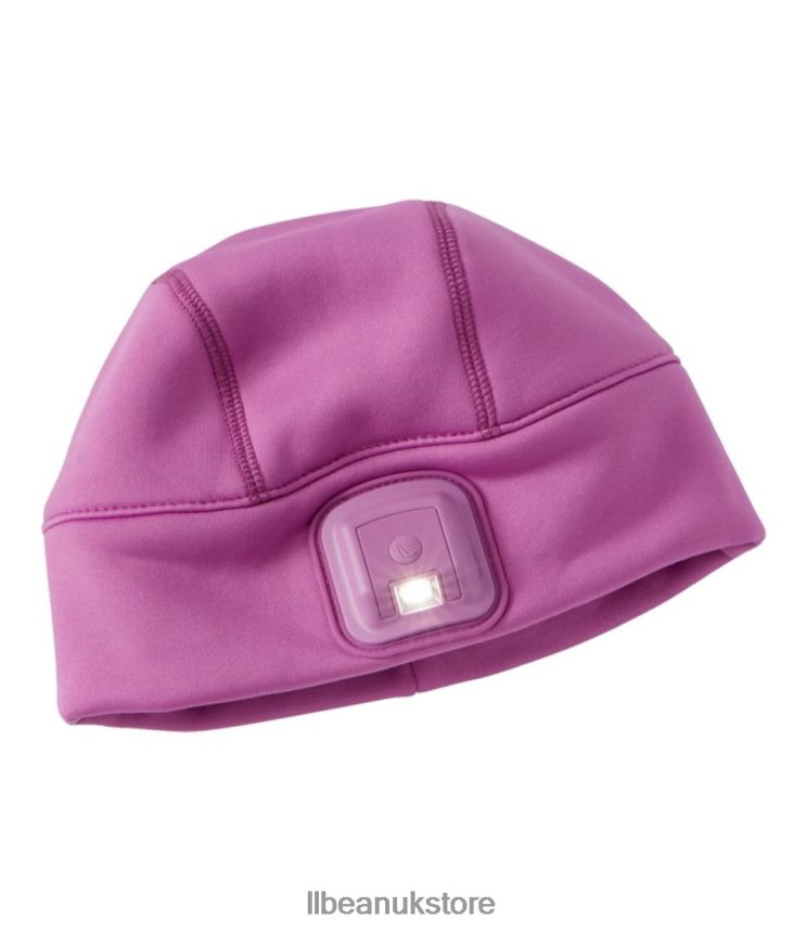 Clothing L.L.Bean Rechargable LED Pathfinder Beanie Bold Orchid Kids 0VRR663472
