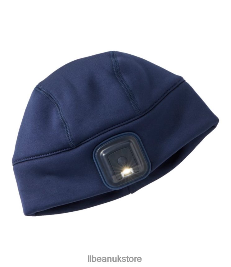 Clothing L.L.Bean Rechargable LED Pathfinder Beanie Navy Kids 0VRR664992