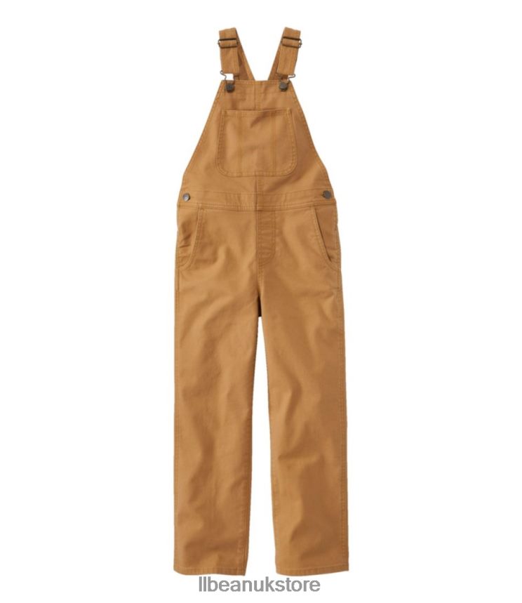Clothing L.L.Bean Rugged Utility Overalls Marsh Brown Kids 0VRR66596