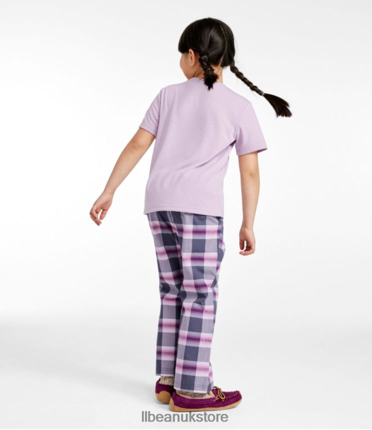Clothing L.L.Bean All-Season Pajamas Deep Marine Blue Campfire Kids 0VRR66157