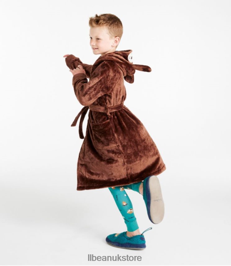Clothing L.L.Bean Cozy Animal Robe Soft Juniper Bunny Kids 0VRR663411