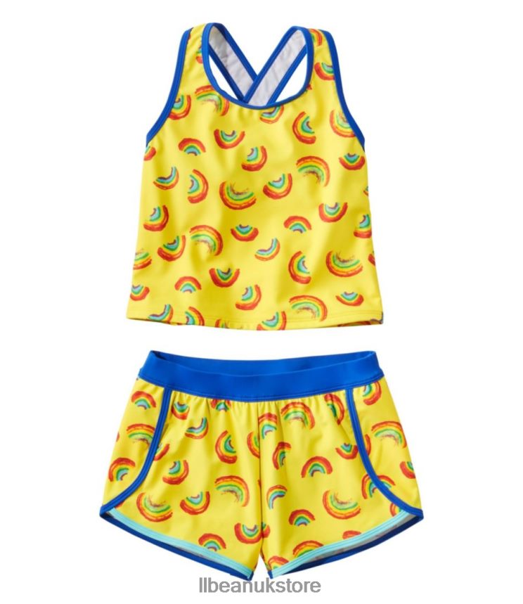 Clothing L.L.Bean Watersports Swimwear Yellow Sun Rainbow Kids 0VRR666562