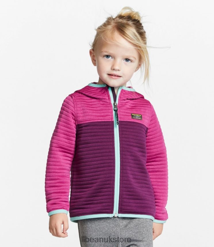 Clothing L.L.Bean Airlight Full-Zip Hoodie Rust Orange Kids 0VRR663346