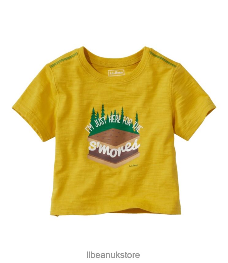 Clothing L.L.Bean Graphic Tee Golden Lemon Kids 0VRR663347