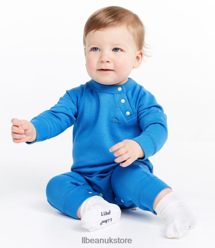 Clothing L.L.Bean Infants' Wicked Warm Underwear Cobalt Sea Kids 0VRR663564