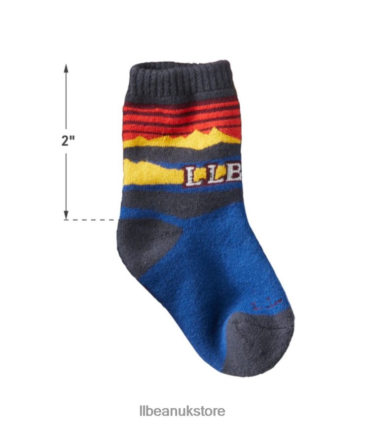 Clothing L.L.Bean Katahdin Socks Bright Purple/Sailcloth Kids 0VRR663560