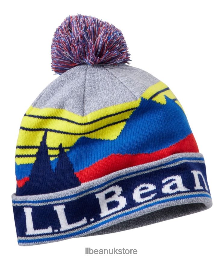 Clothing L.L.Bean Pom Hat Navy Reflective Kids 0VRR66635