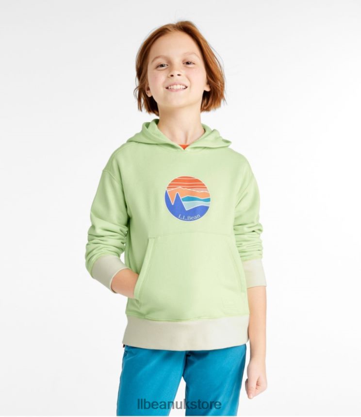 Clothing L.L.Bean Athleisure Hoodie Moonlight Blue Kids 0VRR66904