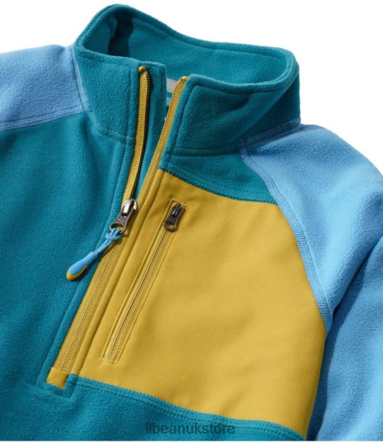 Clothing L.L.Bean Fitness Fleece Mallard Teal/Cool Blue Kids 0VRR66167