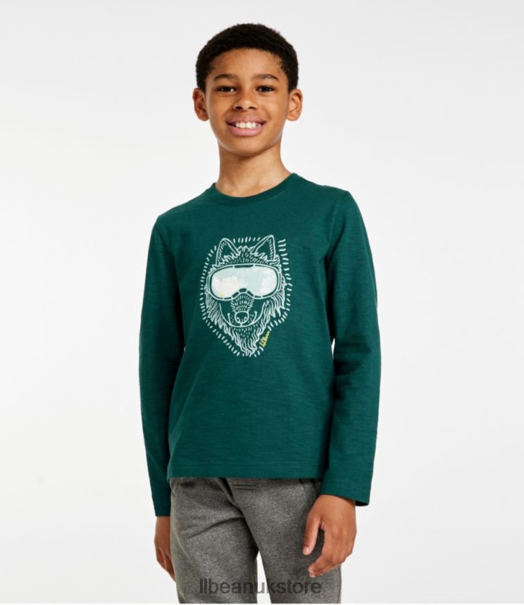 Clothing L.L.Bean Graphic Tee Sailcloth Kids 0VRR667011
