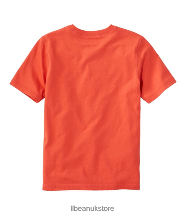 Clothing L.L.Bean Organic Short-Sleeve Tee Yellow Sun Camp Life Vibes Kids 0VRR66446