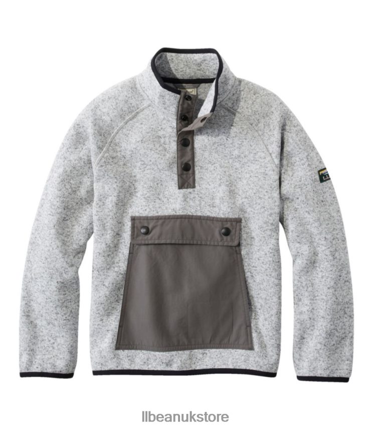 Clothing L.L.Bean Sweater Fleece Pewter Kids 0VRR663038