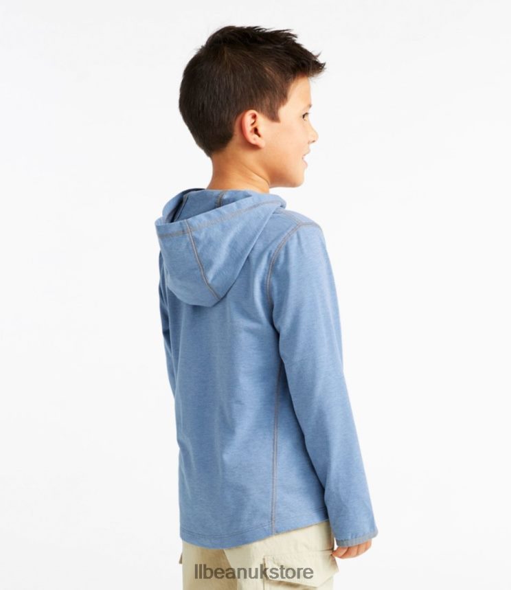 Fishing L.L.Bean Insect Shield Hoodie Dusty Sage Kids 0VRR665883