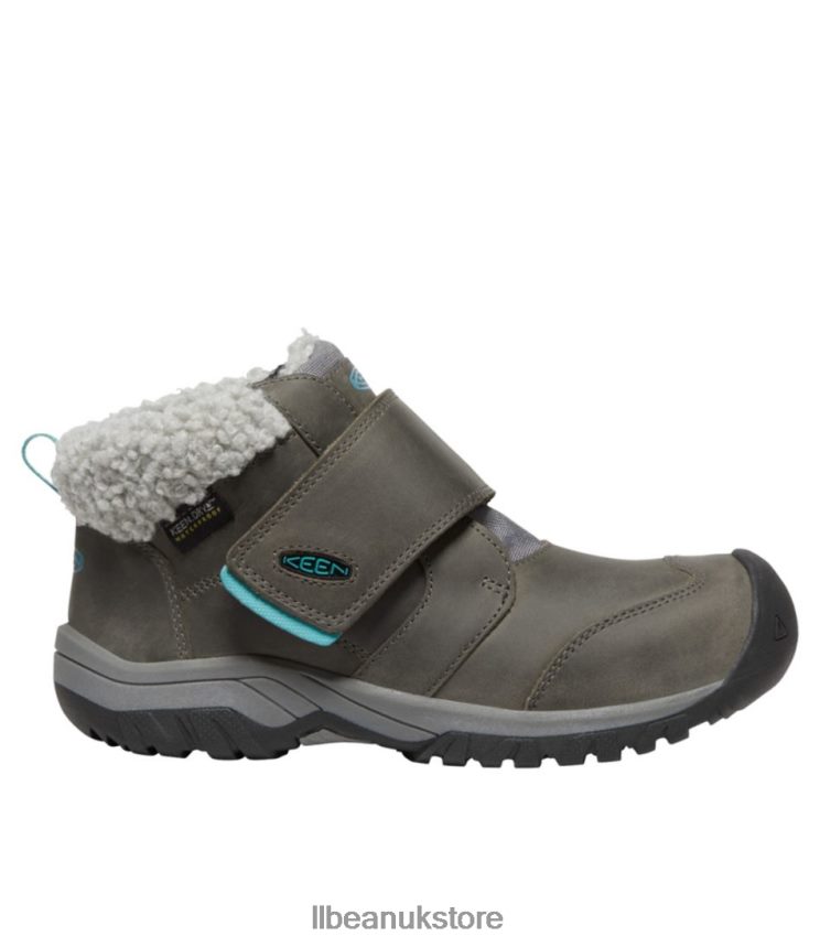 Footwear L.L.Bean Keen Kootenay IV Waterproof Boots Steel Grey/Porcelain Kids 0VRR661215