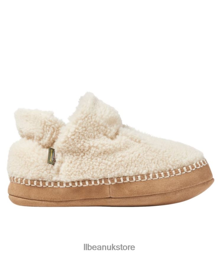 Footwear L.L.Bean Cozy Slipper Booties Natural Kids 0VRR663808