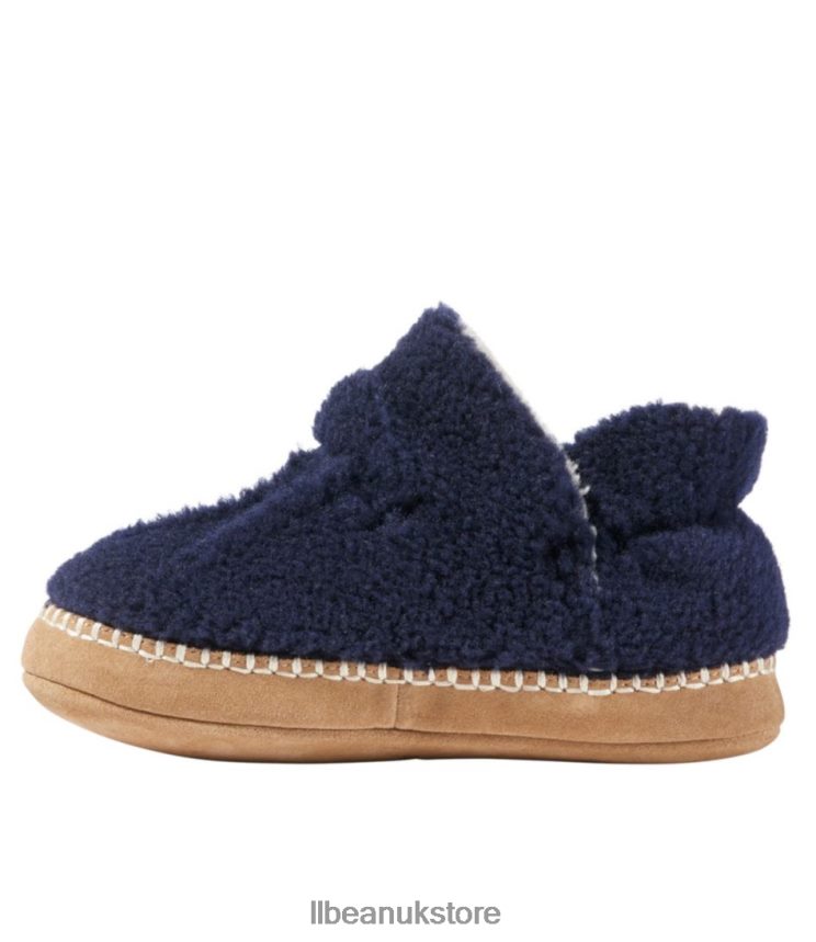 Footwear L.L.Bean Cozy Slipper Booties Natural Kids 0VRR663808