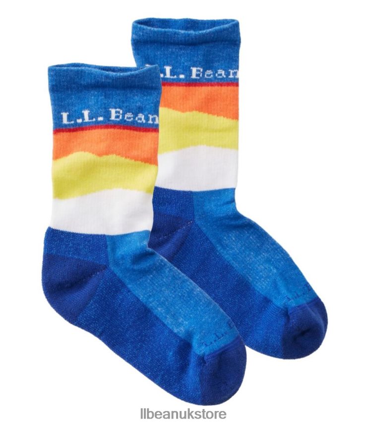 Footwear L.L.Bean Campside Socks Deep Sapphire Kids 0VRR66778