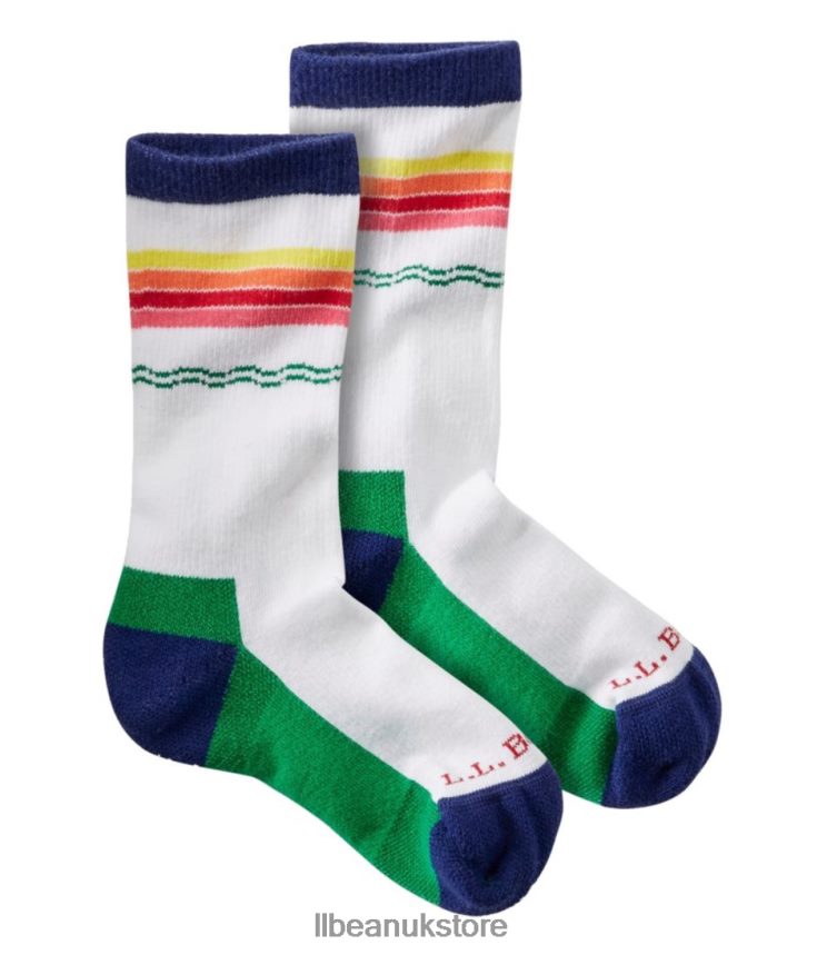 Footwear L.L.Bean Campside Socks White Kids 0VRR663569
