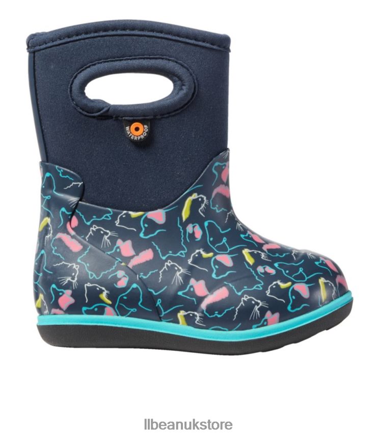 Footwear L.L.Bean Baby Bogs Ink Blue Multi Pets Kids 0VRR661213