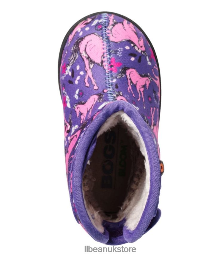 Footwear L.L.Bean Baby Bogs Violet Multi Unicorn Awesome Kids 0VRR661210