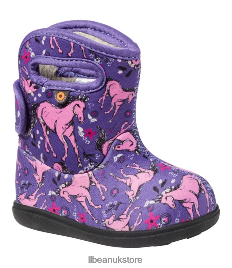 Footwear L.L.Bean Baby Bogs Violet Multi Unicorn Awesome Kids 0VRR661210