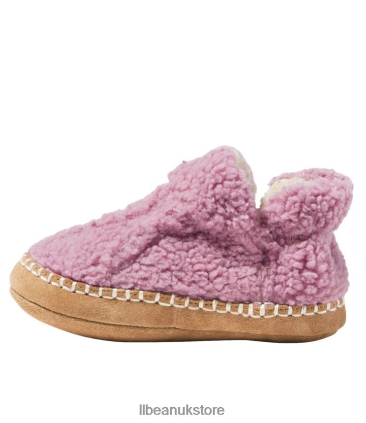Footwear L.L.Bean Cozy Slipper Booties Natural Kids 0VRR661097