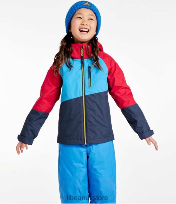 Outerwear L.L.Bean Fleece-Lined 3-in-1 Jacket Black/Deep Sapphire Kids 0VRR666062