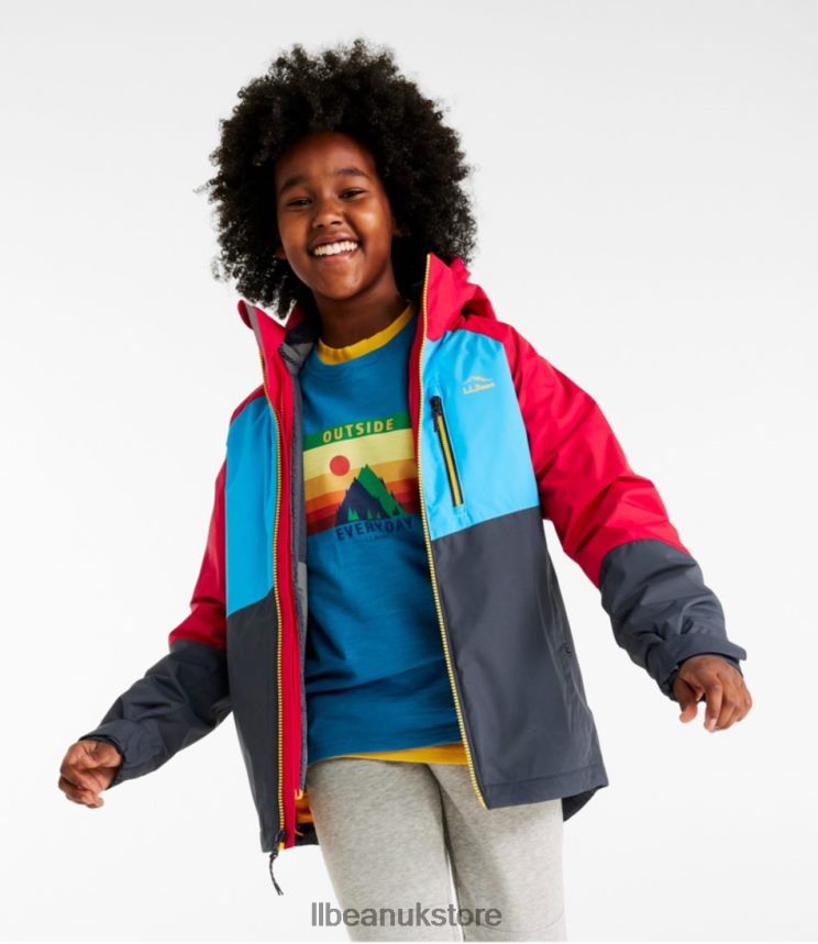 Outerwear L.L.Bean Fleece-Lined 3-in-1 Jacket Forest Shade/Lawn Green Kids 0VRR66882